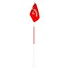 Callaway Golf Flagstick & Cup Set, 7' Nylon Flag, 3 Soft-Flight Balls view 3