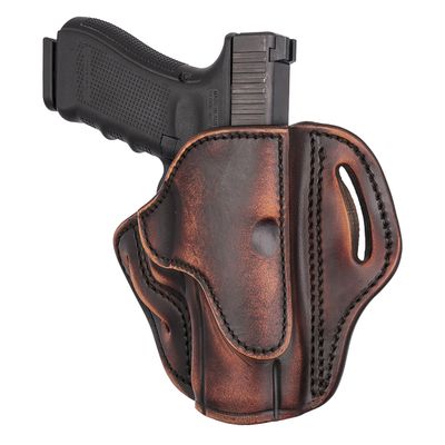 1791 GUNLEATHER P320c Holster, Right Hand OWB Leather Gun Holster for Belts Compatible with Sig Sauer P320c, P229c, HK VP9sk, P2000, 45c and Most compacts with Rails
