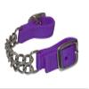 Showman Adjustable Double Chain Nylon Curb Strap (Purple) view 1