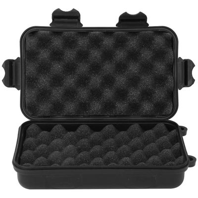 Outdoor Plastic Waterproof Shockproof Box, Watertight Storage Box Camping Box Storage Outdoor Waterproof Portable Shockproof Sealed Safety Case Storage Box