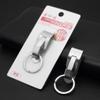 MEIYIN Stainless Steel Keyring Security Clip On Heavy Duty Belt Clip Keychain Belt Key Hanger for Men view 2