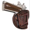 1791 Gunleather 3-Way 1911 Holster - Ambidextrous OWB CCW Leather Gun Holster - Fits All 1911 Models Sig, Colt, Kimber, Ruger, Browning, Taurus and Remmington view 1