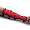 Universe Archery Codura Arm Guards | Bow Arm Protector 4 Strap Archery Guard in 4 Colors | High-Grade Adjustable Codura Armguard | Hunting Accessories & Archery Sports (Red) view 1