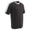 Champro Mark Soccer Lightweight Jersey, Black,White,Silver, Large view 1