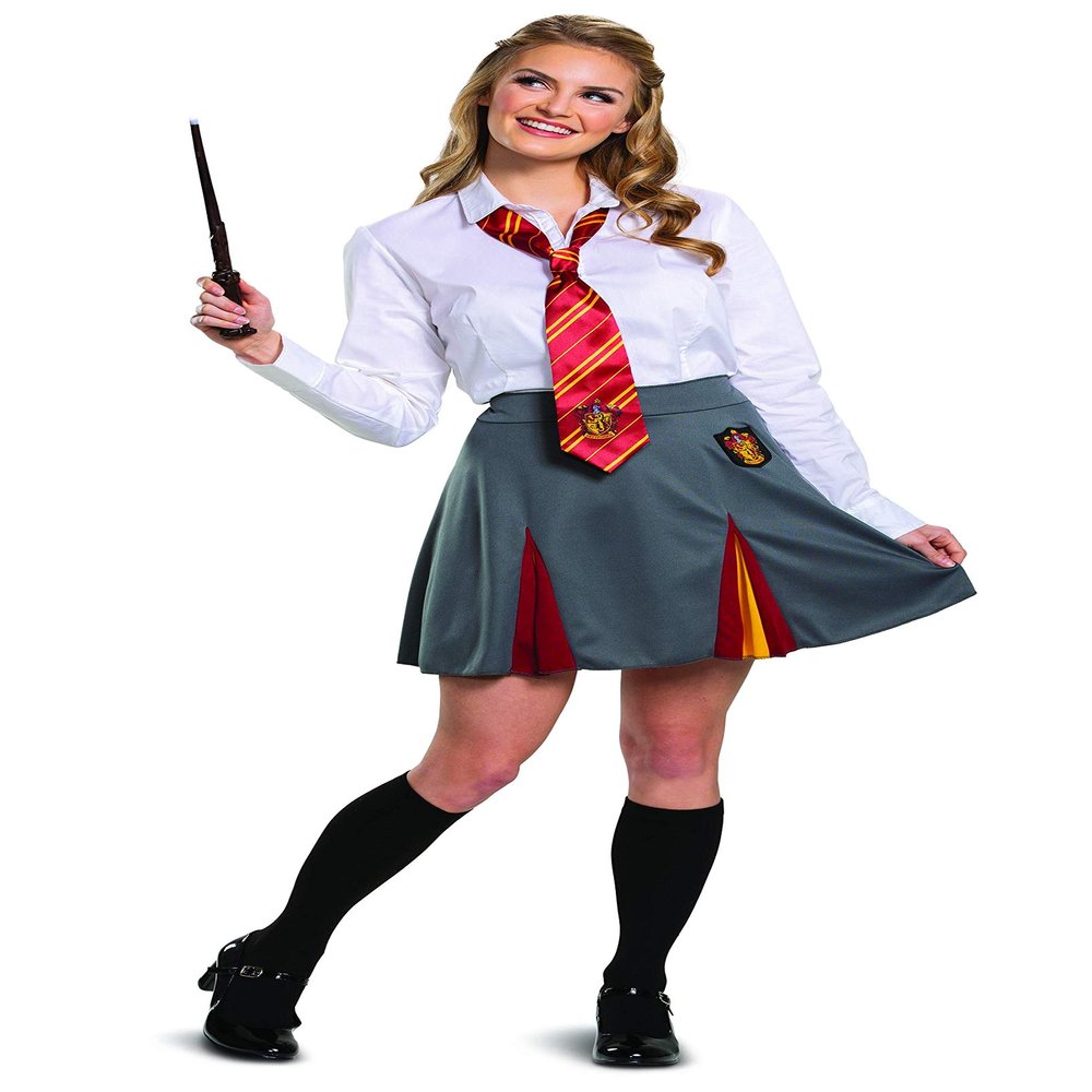 Disguise Harry Potter Gryffindor Skirt, Officially Licensed Harry Potter Dress Bottom for Women, X-Large (18-20)