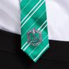 Disguise Harry Potter Slytherin Necktie Costume Accessory, Green & Gray, Adult Size view 2