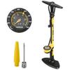 Topeak JoeBlow Bike Pump  Presta, Schrader, Dunlop Valve Compatibility - High Pressure Floor Pump with Large 3" Gauge, Durable Steel Barrel, TwinHead view 1