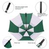 Doubwell golf umbrella large oversize 68 inches air vent double canopy windproof automatic straight rain umbrellas for men and women (white/Deep green) view 3