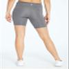 Bally Total Fitness High Rise 7" Pocket Short, Heather Charcoal, Large view 3