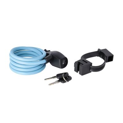 AXA Unisex - Adult Resolute Cable Lock 8-120 Blue, 120 cm