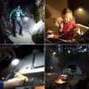 Lepro LED Camping Lantern, Camping Essentials, 3 Lighting Modes, Hanging Tent Light Bulbs with Clip Hook for Camping, Hiking, Hurricane, Storms, Outages, Collapsible, Batteries Included, 4 Packs view 4