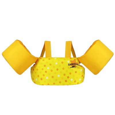 Gogokids Toddler Swim Vest, Toddler Floaties for 30-66 Pounds Kids, Kids Swim Jacket with Shoulder Harness Water Wings for 2-6 Years Old Boys and Girls Learn to Swim