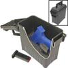 MTM TPC1S Tactical Pistol Case Subcompact, Water-resistant O-ring, Heavy-duty latching system, USA Made, Dark Gray view 3