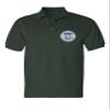 ALLNTRENDS Men's Polo T Shirt US Homeland Security Embroidered USA Shirt (L, Forest Green) view 1
