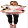 Rasta Imposta Spill It Tea Cup Halloween Costume, Women, Women's Size 2-8 view 1