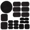 Helmet Padding Kit Airsoft Helmet Bicycle Replacement Universal Foam Pads Set Tactical Accessories Motorcycle Padding Kits Bike Mats for Cycling Costume Cosplay Fast Mich CS Army ACH (Black) view 1