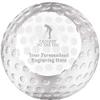 Golf Ball Paperweight, 3 1/4" Custom Closest to The Pin Female Golf Award Prime view 1