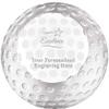 Golf Awards, 3 1/4" Excellence Golf Ball Crystal Paperweight Award Prime view 1