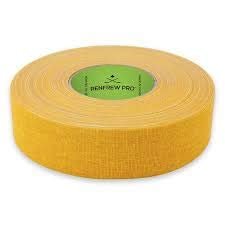 Renfrew Scapa Cloth Hockey Tape 2-Pack, 24mm x 25m (Yellow)