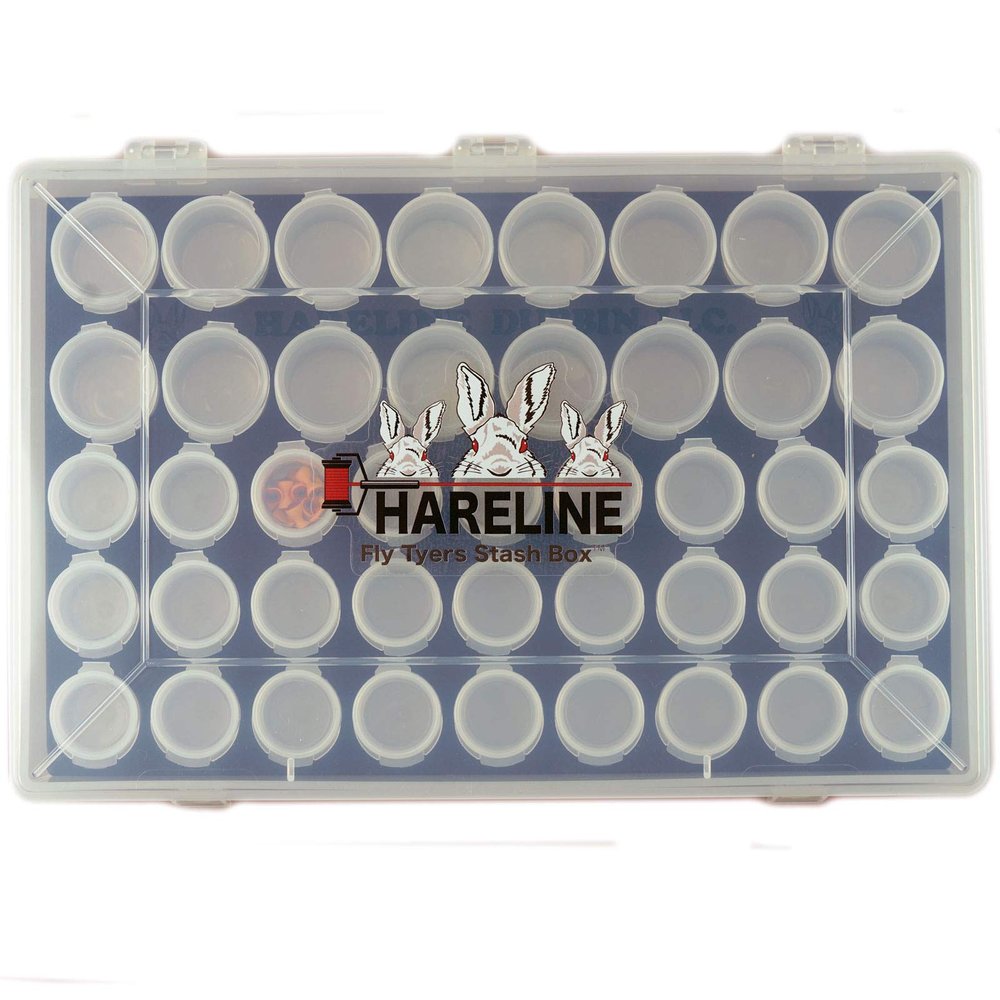 Aeiniwer Hareline Fly Tyers 43 Pop Top Stash Box