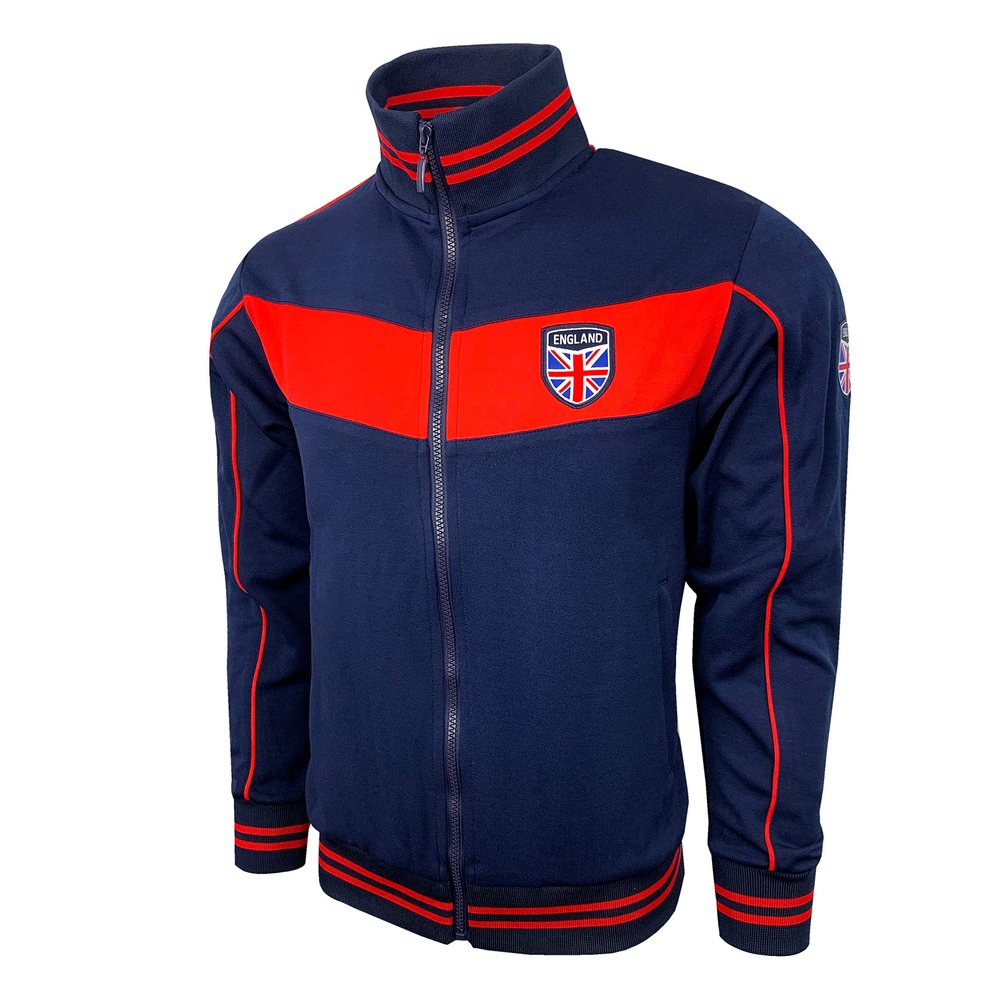 England Football Jacket For Kids and Adults, England Soccer Track Jacket (Small)