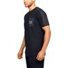 Under Armour Men's UA Sportstyle Short Sleeve SM Black view 4