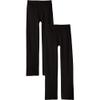 Hanes Girls' Open Leg Fleece Sweatpant (2-Pack) view 1