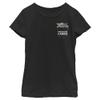 The Mandalorian Girl's Star Wars The Child Precious Cargo Pocket T-Shirt - Black - Large view 1
