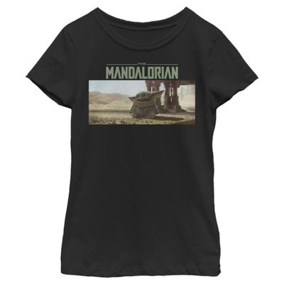 Star Wars Girl's Still Looking T-Shirt Black, X-Large
