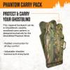 GhostBlind Phantom Hunting Blind Backpack, Durable and Water Resistant, Woodland Camo Print view 2