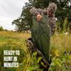 GhostBlind Phantom Hunting Blind Backpack, Durable and Water Resistant, Woodland Camo Print view 3