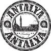 Zirni Antalya Grunge Travel Stamp Sticker Decal Design view 1