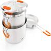 GSI Outdoors Glacier Stainless Steel Base Camper - Large - 3 Pieces Cookset - Compact, & Durable Pot Pan for Camping view 3