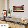 2019 College Football National Championship - LSU vs Clemson - 42x15.5-inch Single Orange Mat, Select Framed Picture by Blakeway Panoramas view 3