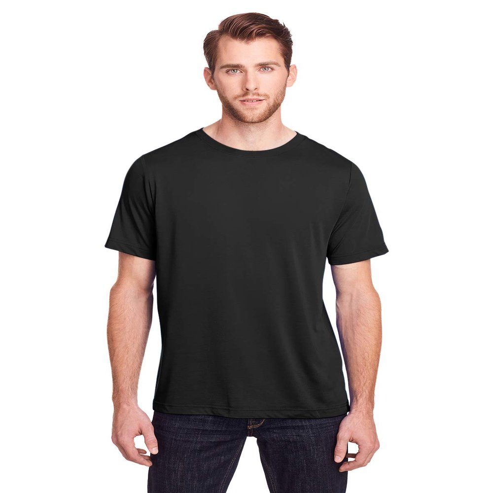 Core 365 Adult Fusion ChromaSoft Performance T-Shirt M BLACK