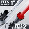 Synergee Landmine T-Bar Row Platform. 12.5 lb Exercise Platform with Sleeves for 2 & 1 Barbells and Battle Rope Anchor. Pivot Point for T Bar Attachment. view 4