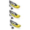 Intex Explorer K2 2 Person Inflatable Kayak Set and Air Pump, Yellow (3 Pack) view 1
