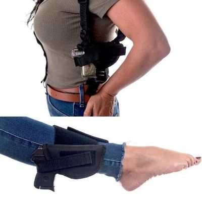 Gun Holster Shoulder/Ankle fits Glock 17 19 20 21 22 23 26 28 30 31 32 33 36 38 39S @5