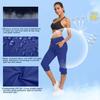 ChinFun Women's Hiking Capris Pants Outdoor Quick Dry Cargo Cropped Pants Water Resistant UPF 50+ Royal Blue S view 3