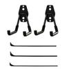 Hockey Stick Holder, Hockey Stick Bracket , Hockey Stick Rack Holder, Hockey Stick Hange, Hockey Stick Display, Display &Storage Hanger Great for And Home Or Office Wall Space Saving, No Stick, 2Pcs view 2