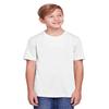Core 365 Youth Fusion ChromaSoft Performance T-Shirt L WHITE view 1