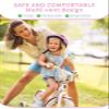 XJD Toddler Helmet Kids Bike Helmet for Infant/Baby Multi-Sport Adjustable Skateboard for Kids Boys Girls Lightweight for Age 1 and Older (Pink, Small: 20.47"- 22.05" / 52-56 cm) view 4