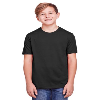 Core 365 Youth Fusion ChromaSoft Performance T-Shirt L BLACK