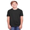 Core 365 Youth Fusion ChromaSoft Performance T-Shirt L BLACK view 1