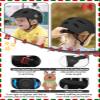 XJD Toddler Helmet Kids Bike Helmet Baby Multi-Sport Adjustable Skateboard for Kids Boys Girls Infant Lightweight for Age 1 and Older (Black, X-Small: 18.11"-20.08" / 46-51 cm) view 4
