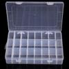 ZHONGJIUYUAN 1Piece 24 Slots Compartment Storage Box Jewellery Earring Beads Drugs Pills Storing Mini Goods Organizator Box Case Container view 1