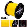 Super Strong Braided Fishing Line 8 Strands Stronger Strength Multifilament PE Braid Wire for Saltwater 10LB-300LB Hi-Grade Superline (1000M Yellow 20LB) view 3