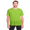Core 365 Adult Fusion ChromaSoft Performance T-Shirt M ACID GREEN view 1