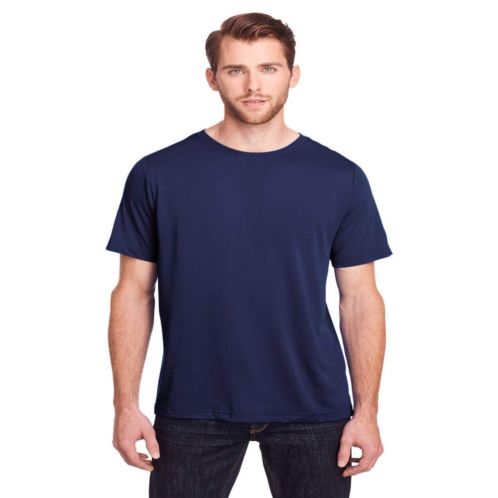 Core 365 Adult Fusion ChromaSoft Performance T-Shirt S CLASSIC NAVY