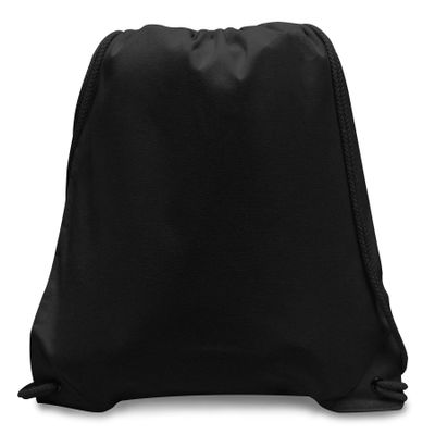 Liberty Bags 8875 Cotton Canvas Drawstring (Full Case of 72) (Black)